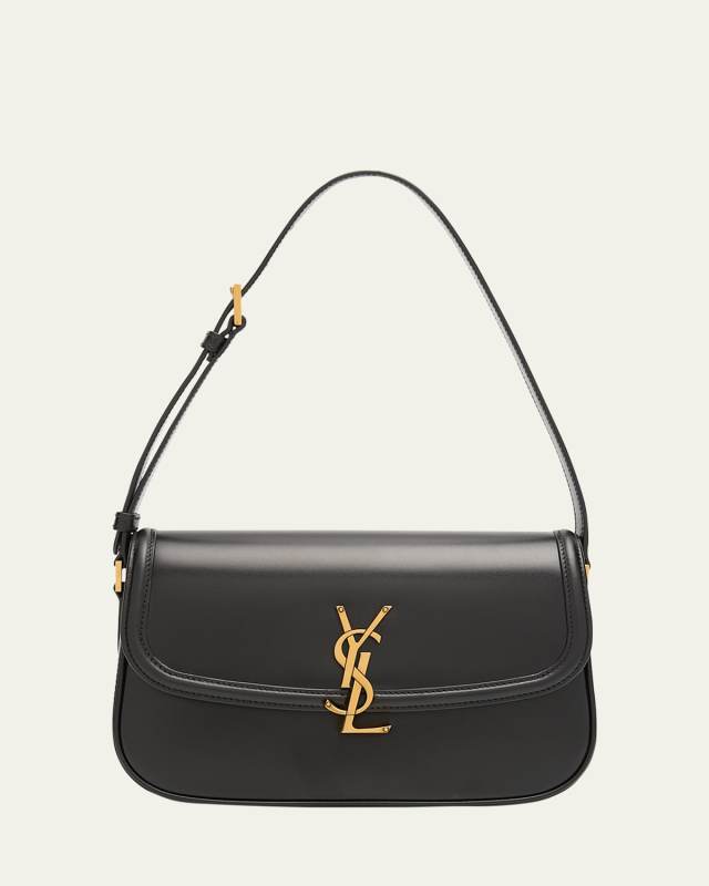 Solferino Medium YSL Shoulder Bag in Smooth Leather